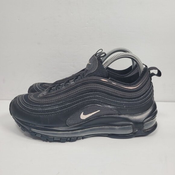 Nike Air Max 97 Triple Black Youth Sneakers 921522-011 US Size 5Y - Picture 2 of 8